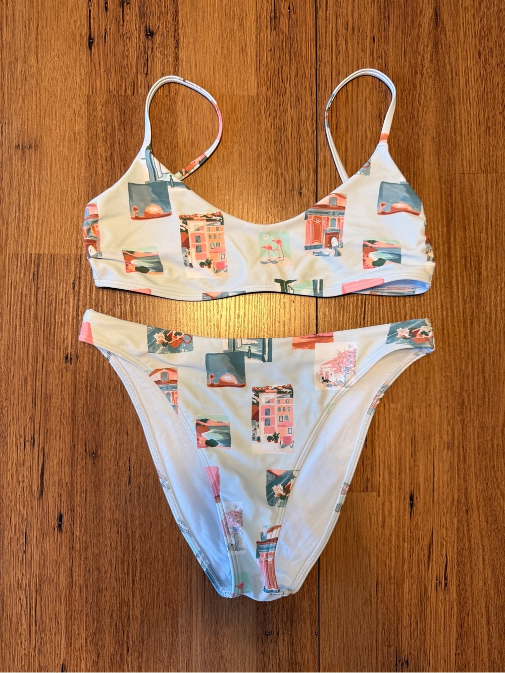 Abercrombie & Fitch Light Blue Bikini Set